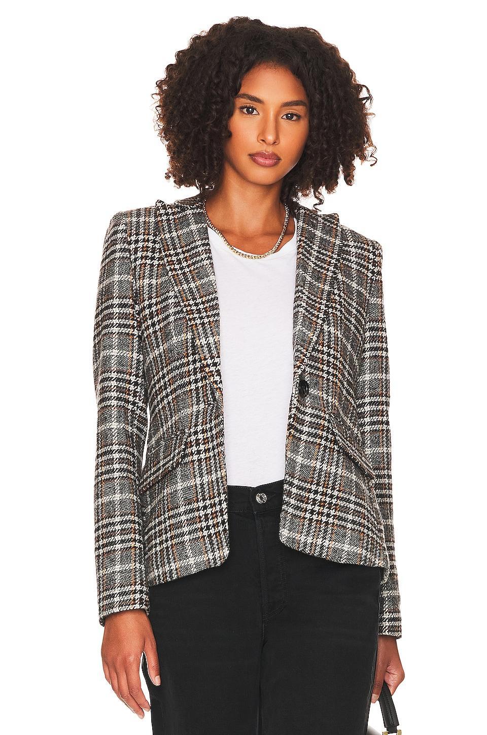 Bradley Plaid Dickie Blazer Central Park West Product Image