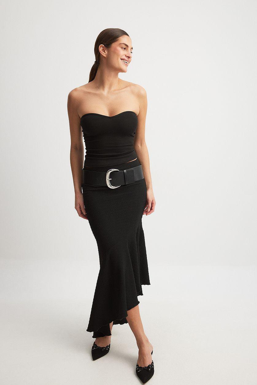 Flounce Maxi Skirt Product Image