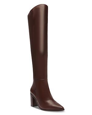 Womens Mikki Leather Over-the-Knee Boots Product Image