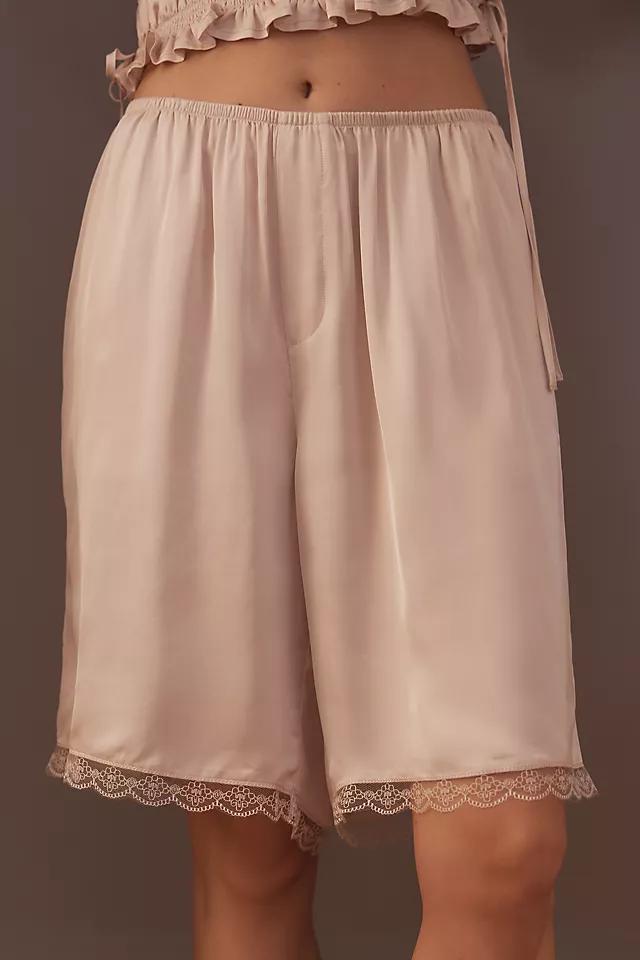 By Anthropologie Silky Bermuda Shorts Product Image