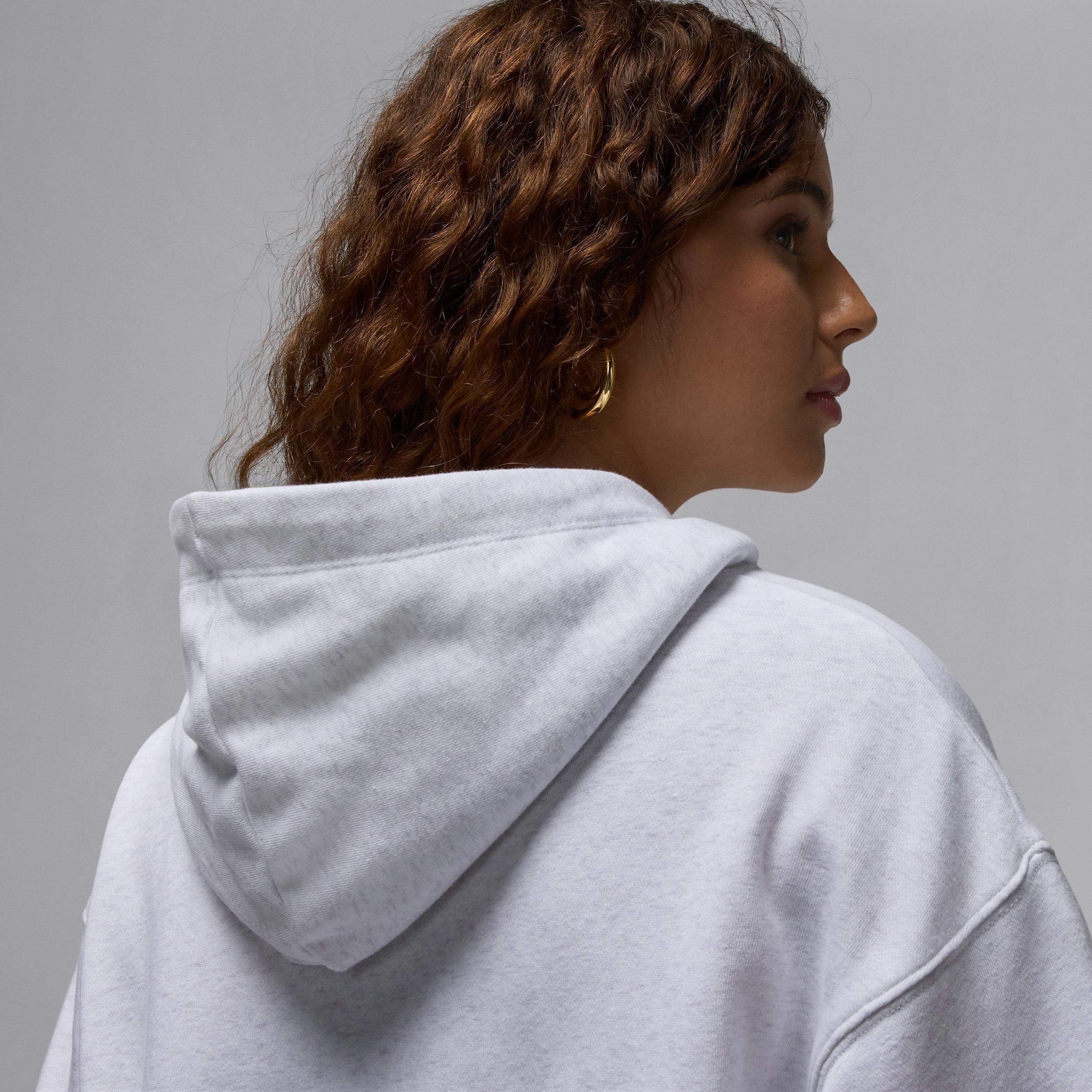 Women's Jordan Sport Crossover Dri-FIT Fleece Hoodie Product Image