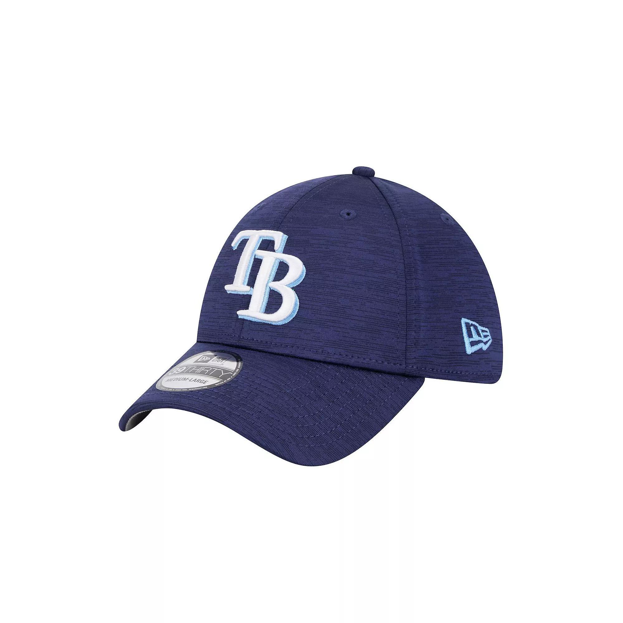 Men's New Era Navy Tampa Bay Rays Tech 39THIRTY Flex Hat, Size: Small/Medium, Blue Product Image