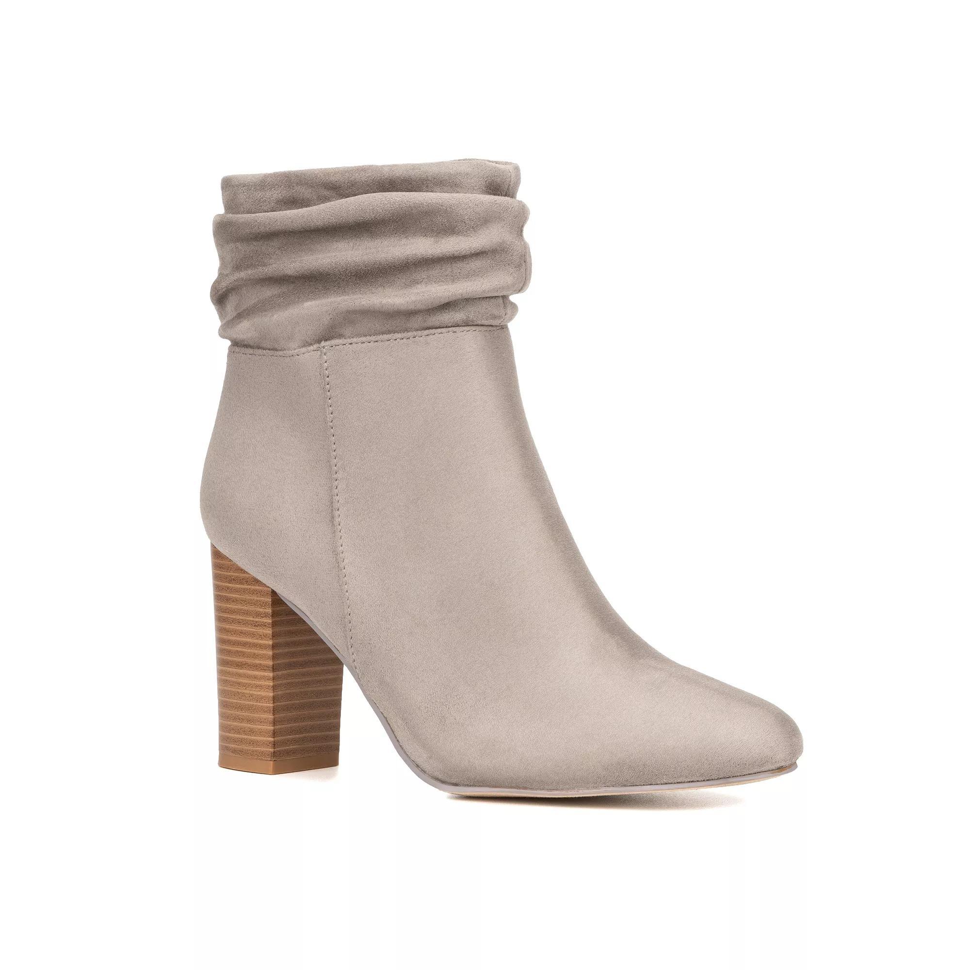 New York & Company Sandy Womens Heeled Ankle Boots Product Image