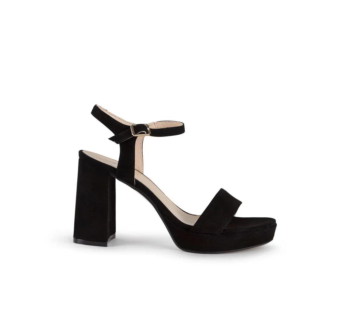 Pietra Black Suede Product Image