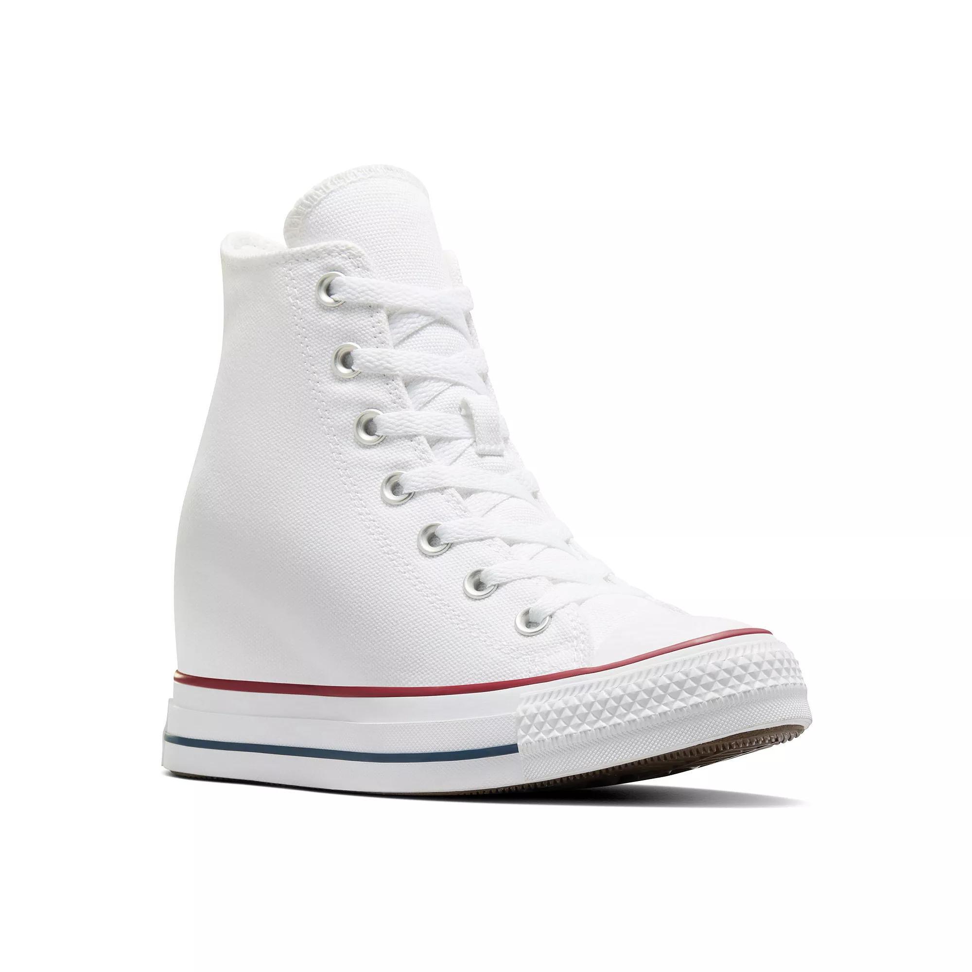 Converse Chuck Taylor All Star Classic Women's Wedge Sneakers, Size: 8.5, White Product Image
