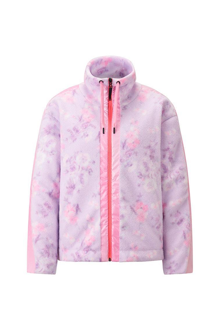 BOGNER FIRE+ICE x LoveShackFancy Ninetta Fleece Jacket - HIBISCUS Product Image