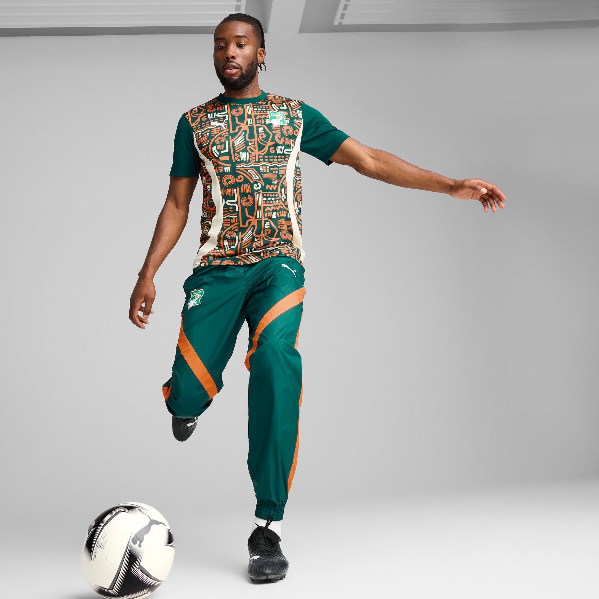 PUMA Ivory Coast 2025 Men's Pre-Match Soccer Jersey Product Image