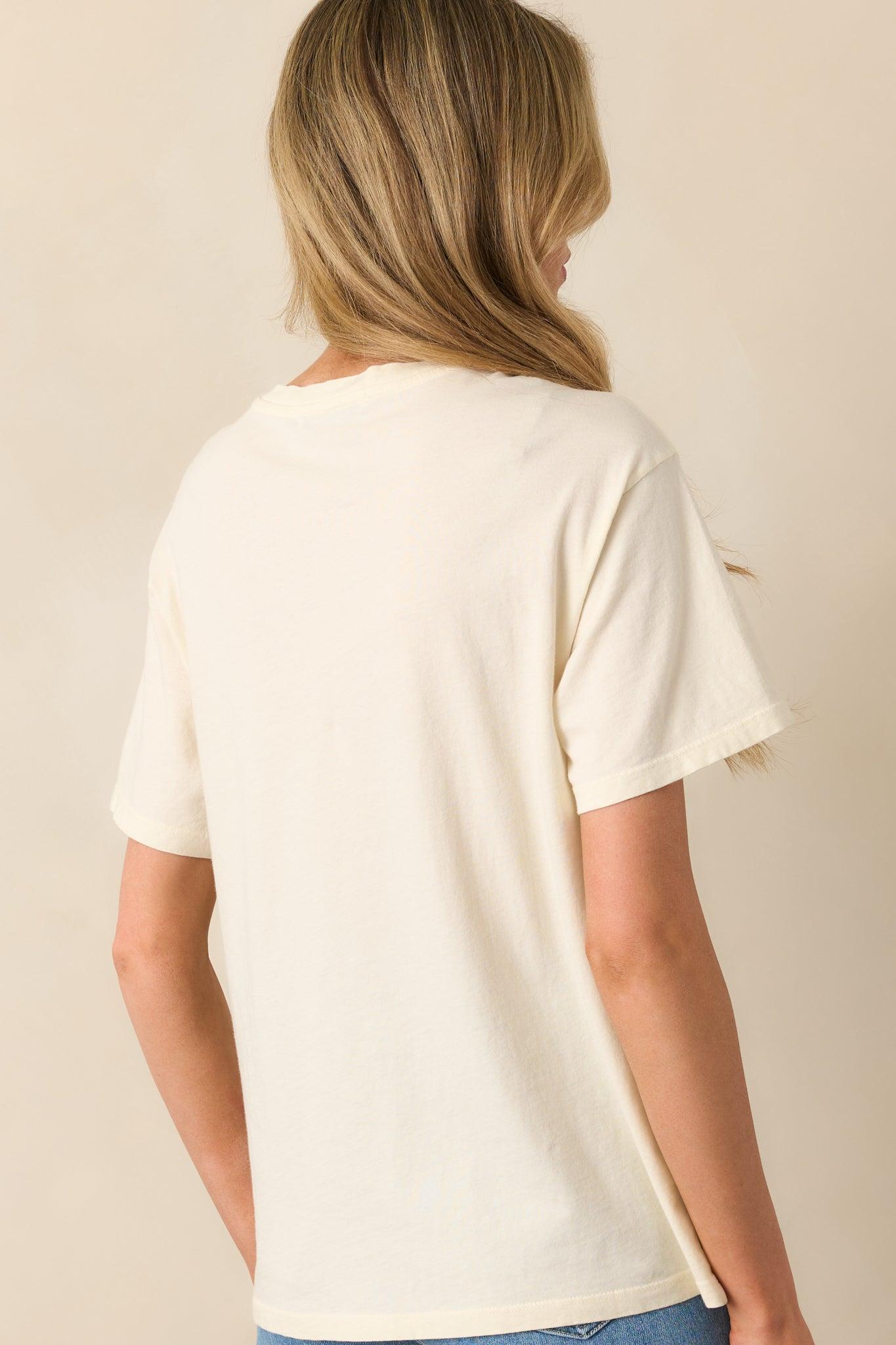 Fleetwood Mac Dreams Ivory Boyfriend Tee Product Image