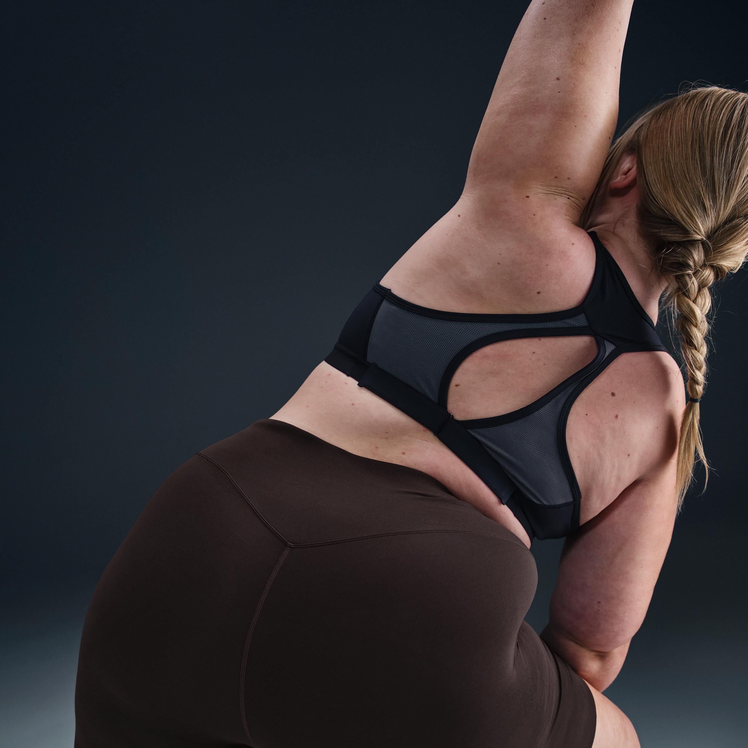 Nike Women's Zenvy Gentle-Support High-Waisted 8" Biker Shorts (Plus Size) Product Image