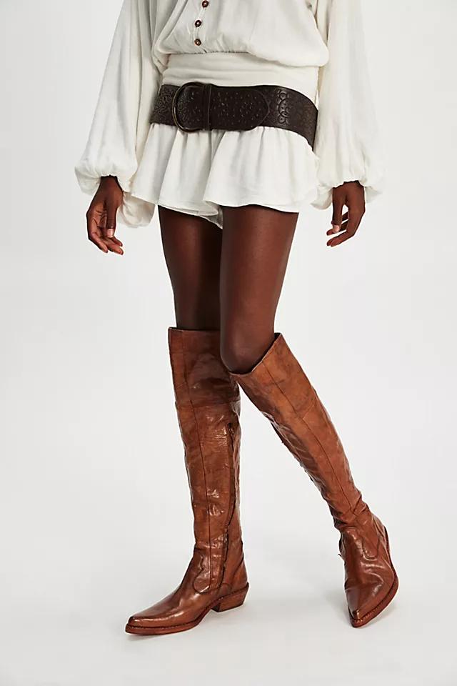 Maggie Over-the-Knee Tailored Boots Product Image