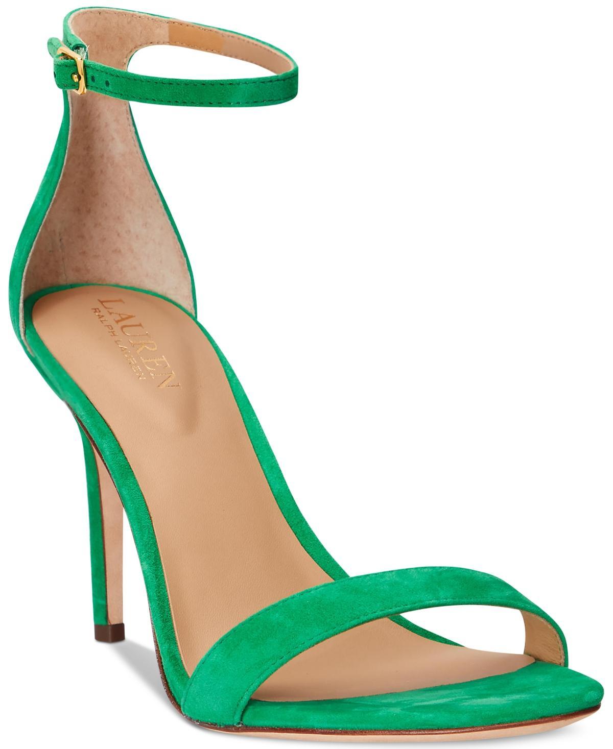 Lauren Ralph Lauren Womens Allie Ankle-Strap Dress Sandals Product Image