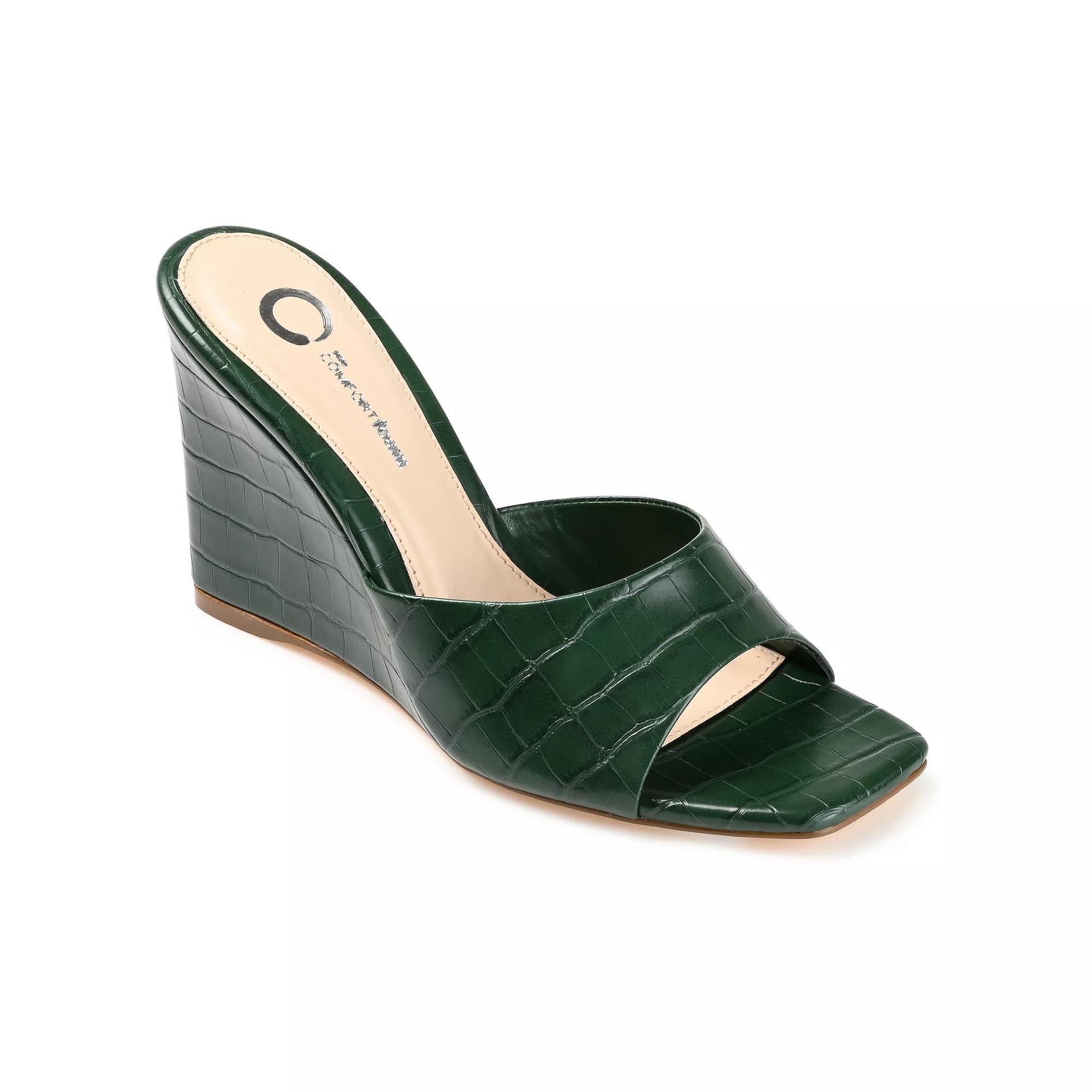 Journee Vivvy Tru Comfort Foam Womens Wedge Sandals Product Image