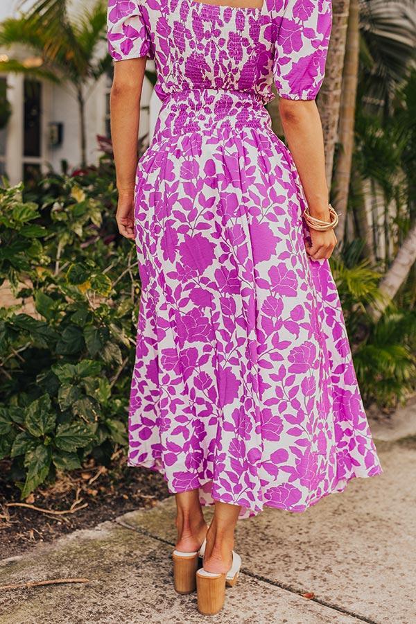 Floral Oasis Maxi Skirt Product Image