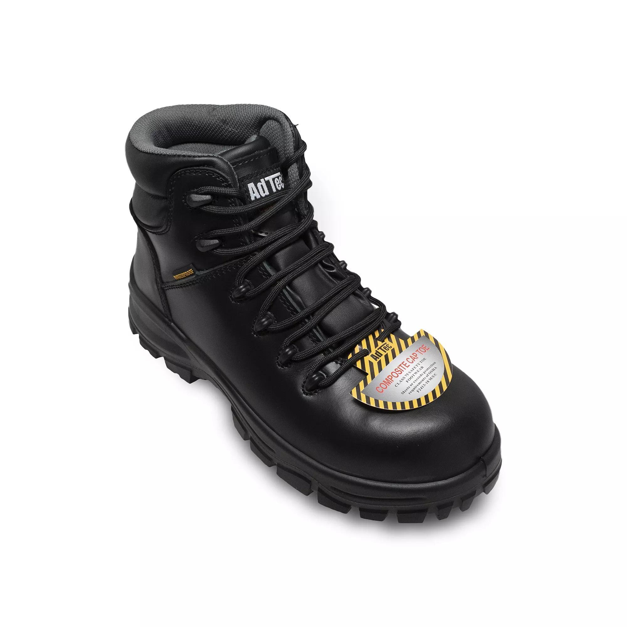 AdTec 8903 Women's Waterproof Composite Toe Work Boots, Size: 6, Brown Product Image