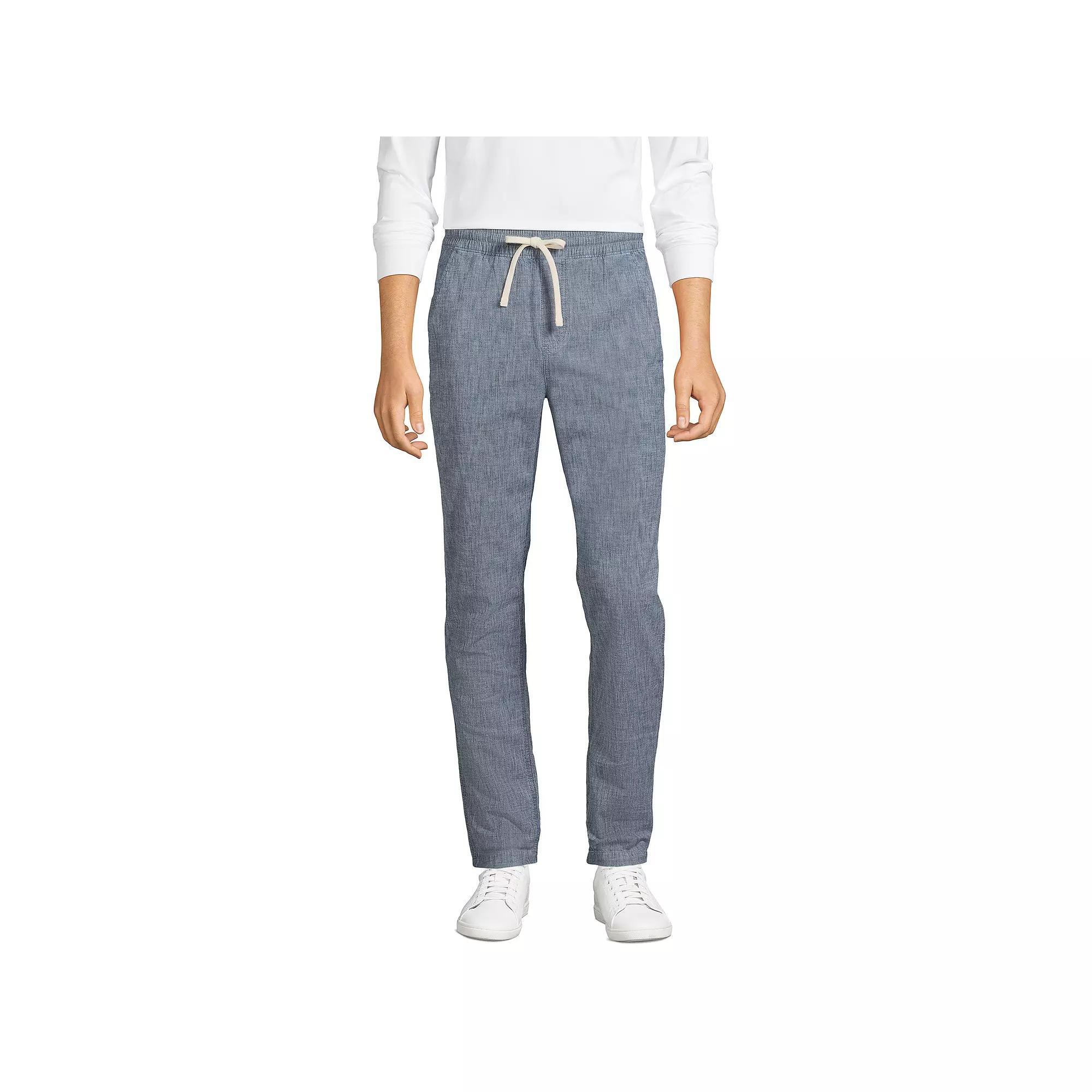 Men's Lands' End Deck Pants, Size: Medium 30, Radiant Blue Product Image