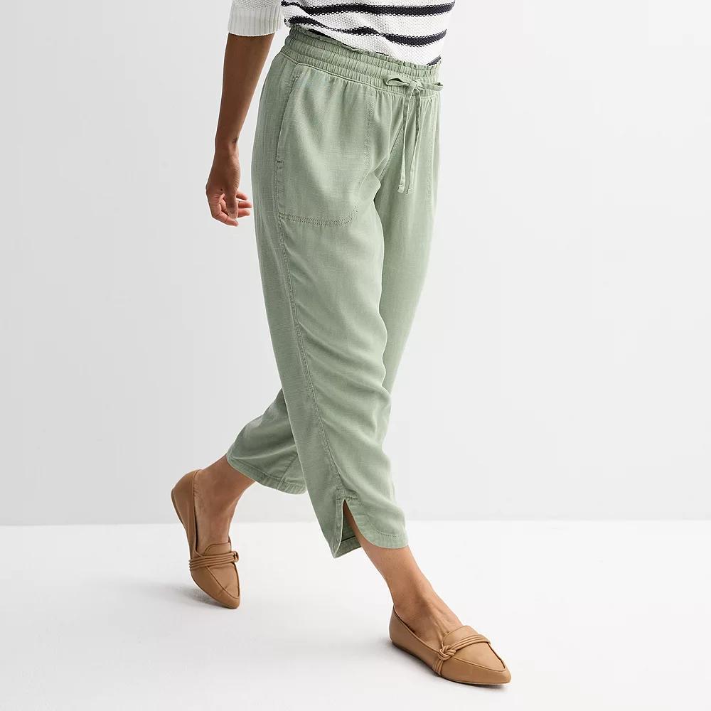 Women's Sonoma Goods For Life® Easy Utility Pants, Size: XS, Madri Green Product Image