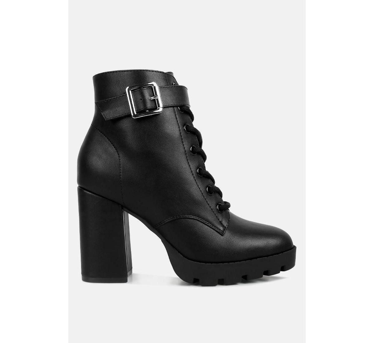 London Rag Grahams Womens Heeled Ankle Boots Product Image