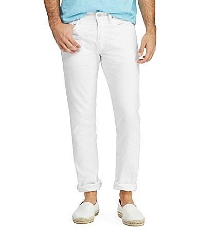 Polo Ralph Lauren Varick Slim Straight Jeans in Blue Product Image