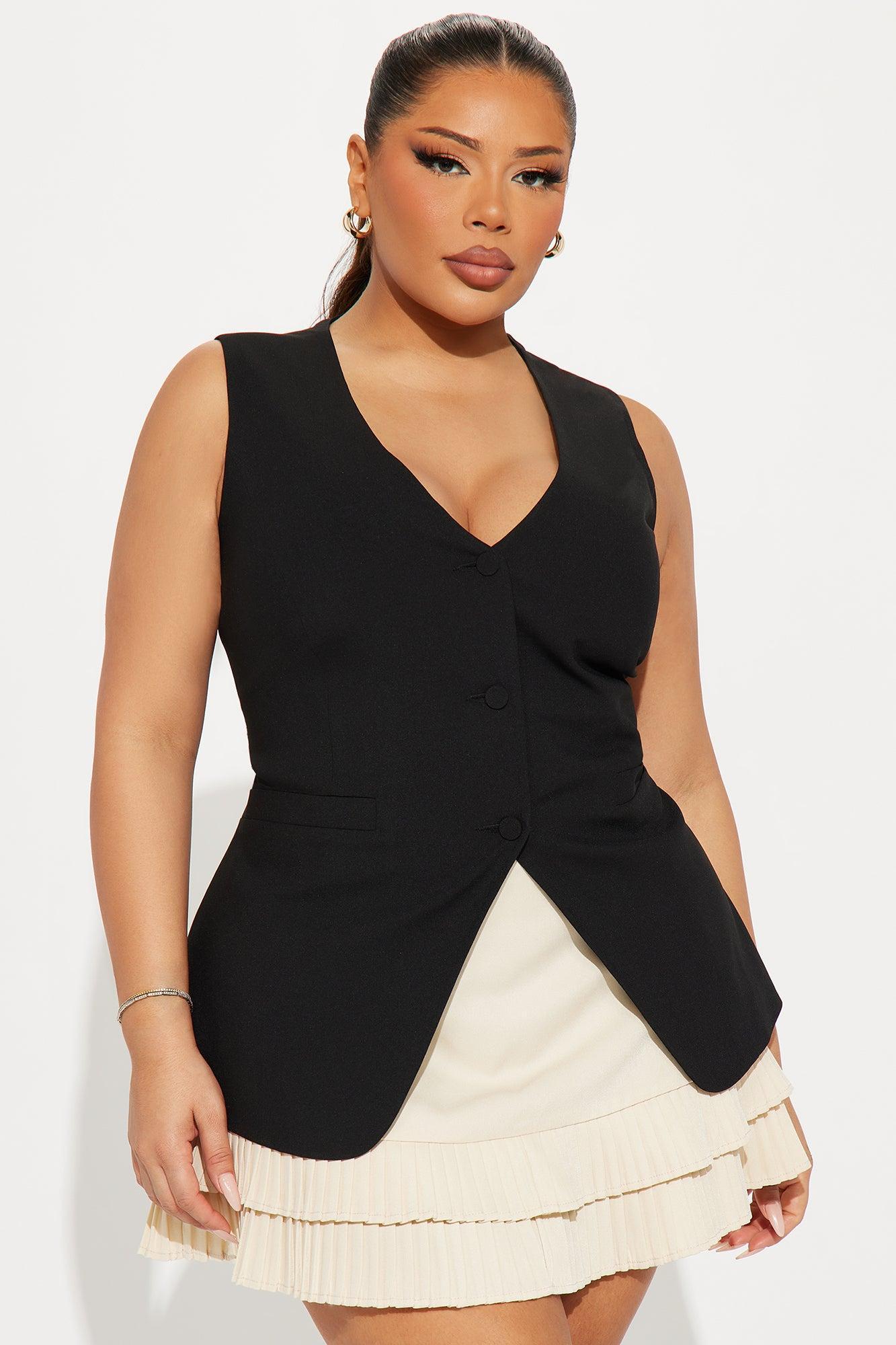 The Carmen Vest - Black Product Image