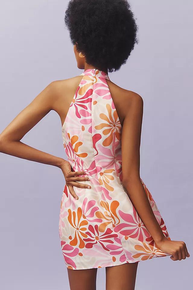 Hutch Jones Halter Mini Dress Product Image