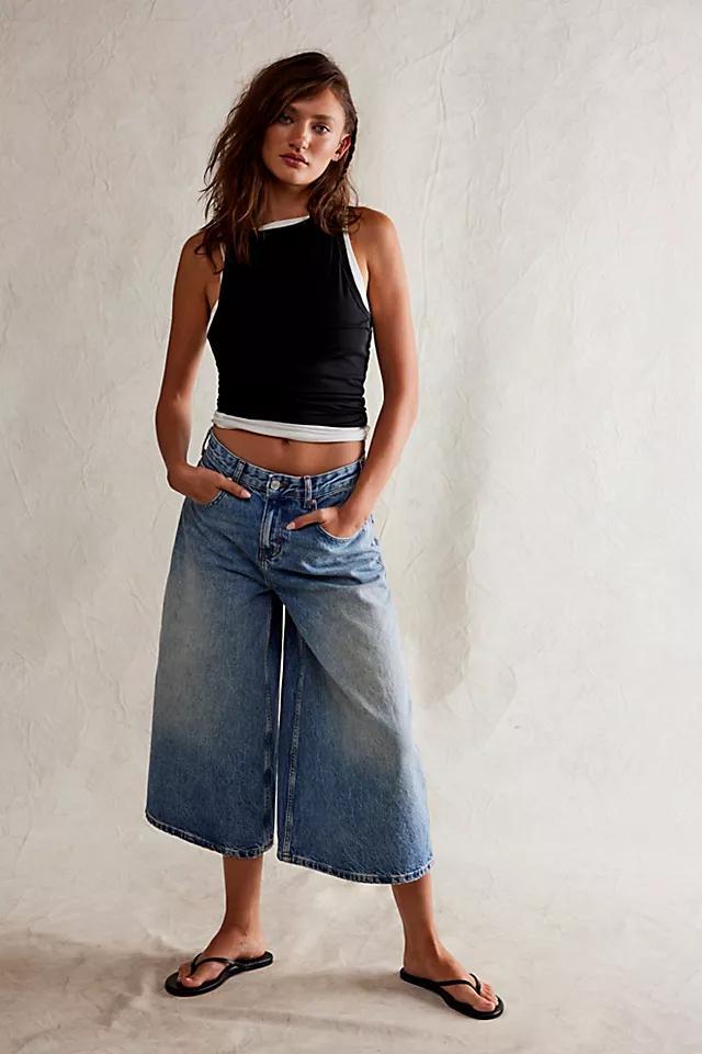 We The Free High Top Wide Crop Jeans Product Image