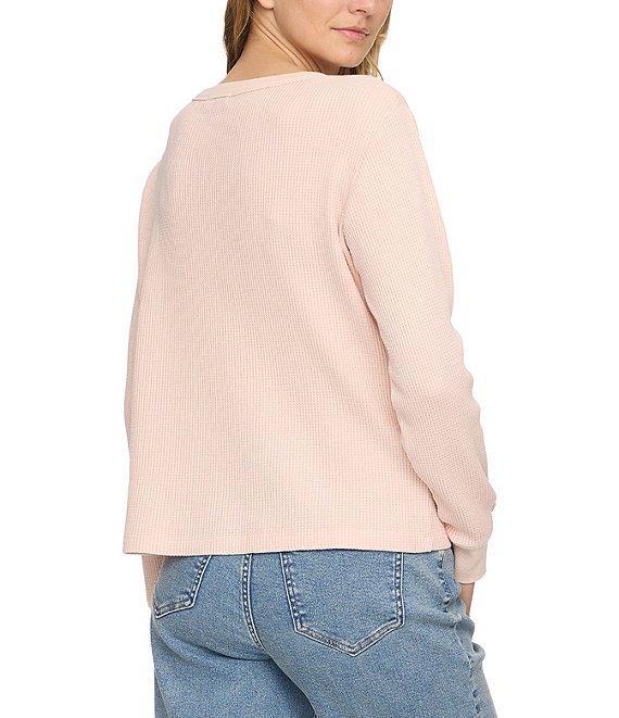 Flag and Anthem Fayston Long Sleeve Waffle Knit Top Product Image