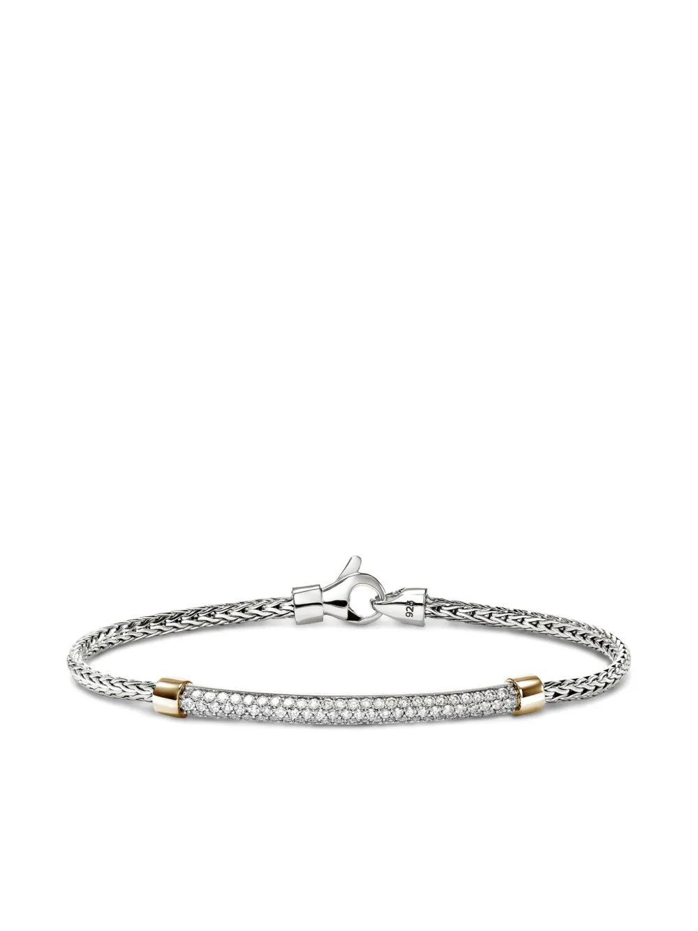 JOHN HARDY Braided-chain Bracelet In Silver Product Image