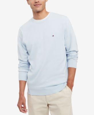 Tommy Hilfiger Mens Essential Solid Crew Neck Sweater Product Image