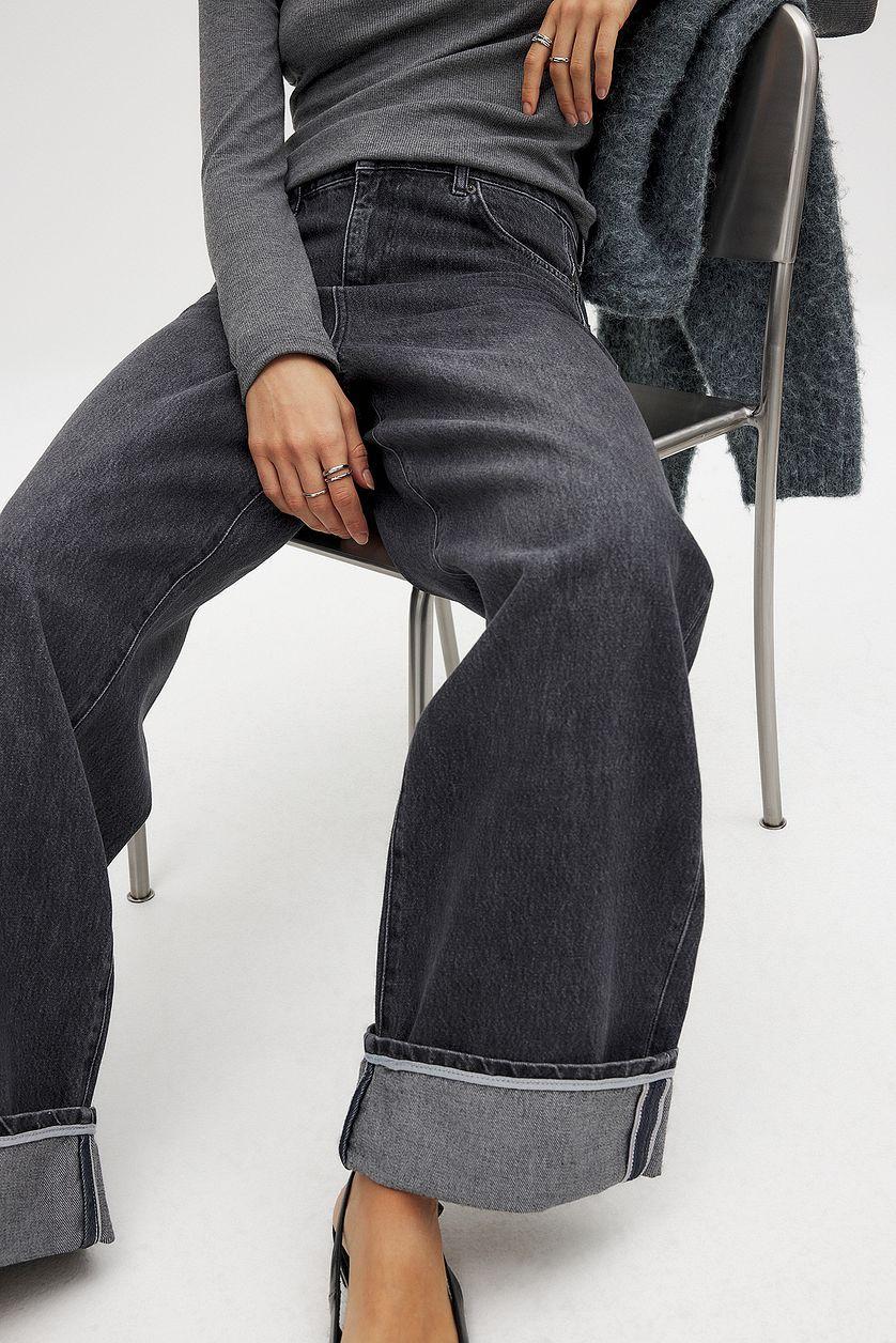Fold Up Loose Denim Product Image
