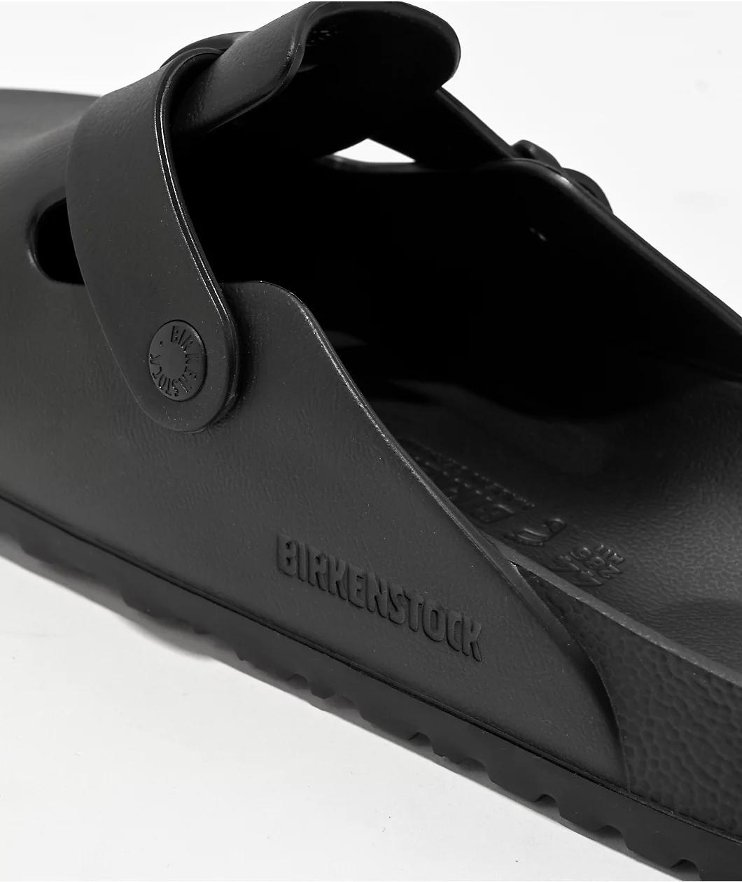 Birkenstock Boston Essentials EVA Black Clogs Product Image