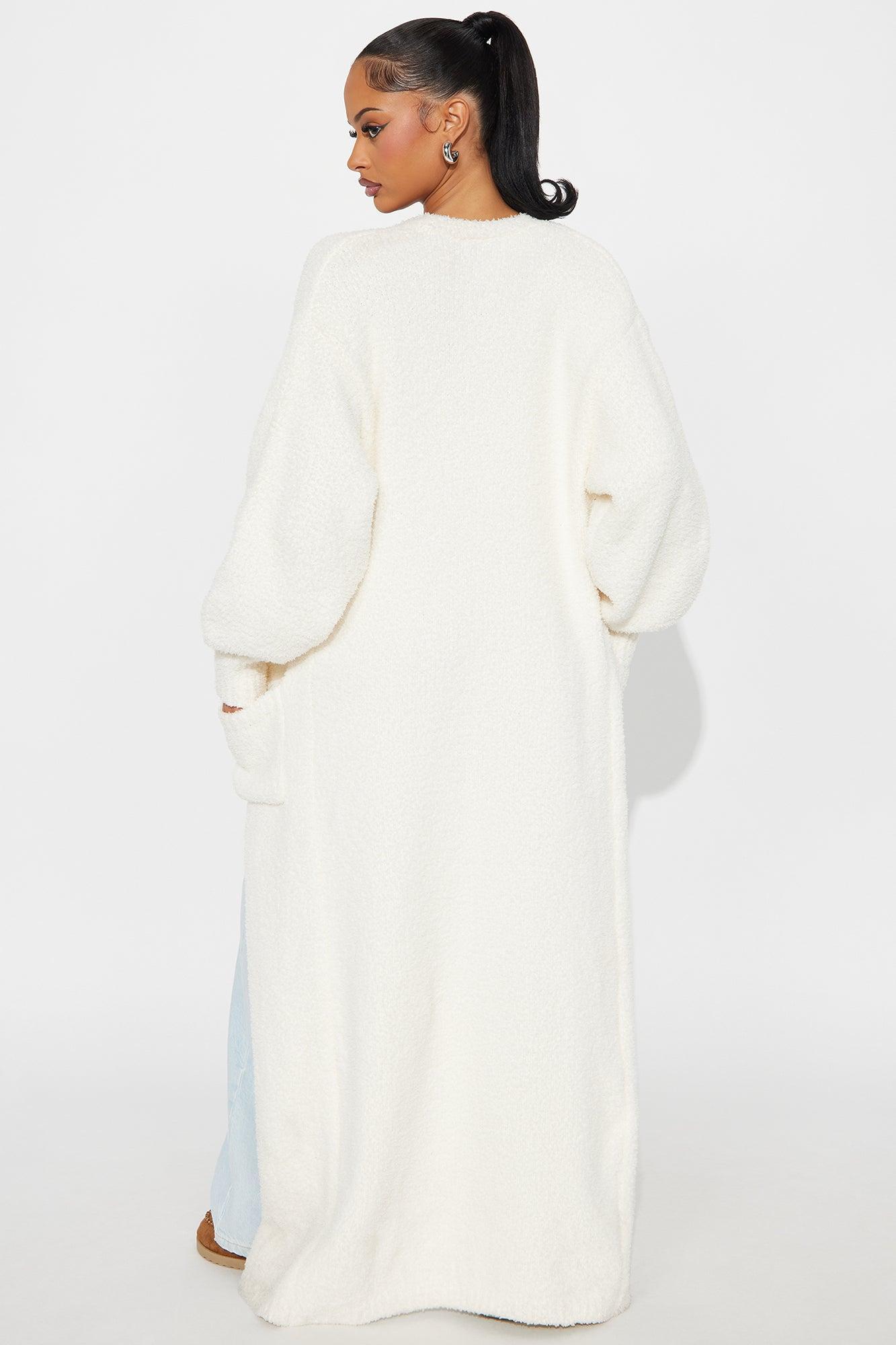 Living In It Cardigan - Ivory Product Image