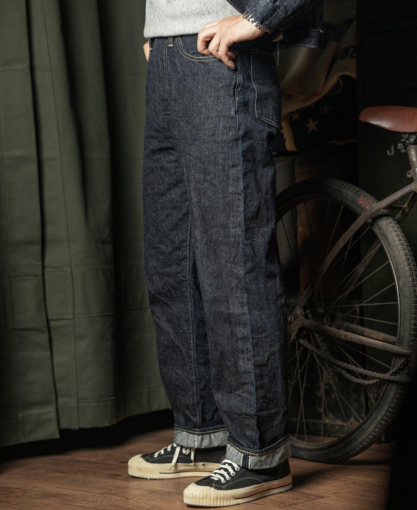 S801XX 1943 War Simplified Model Selvedge Denim Jeans Product Image