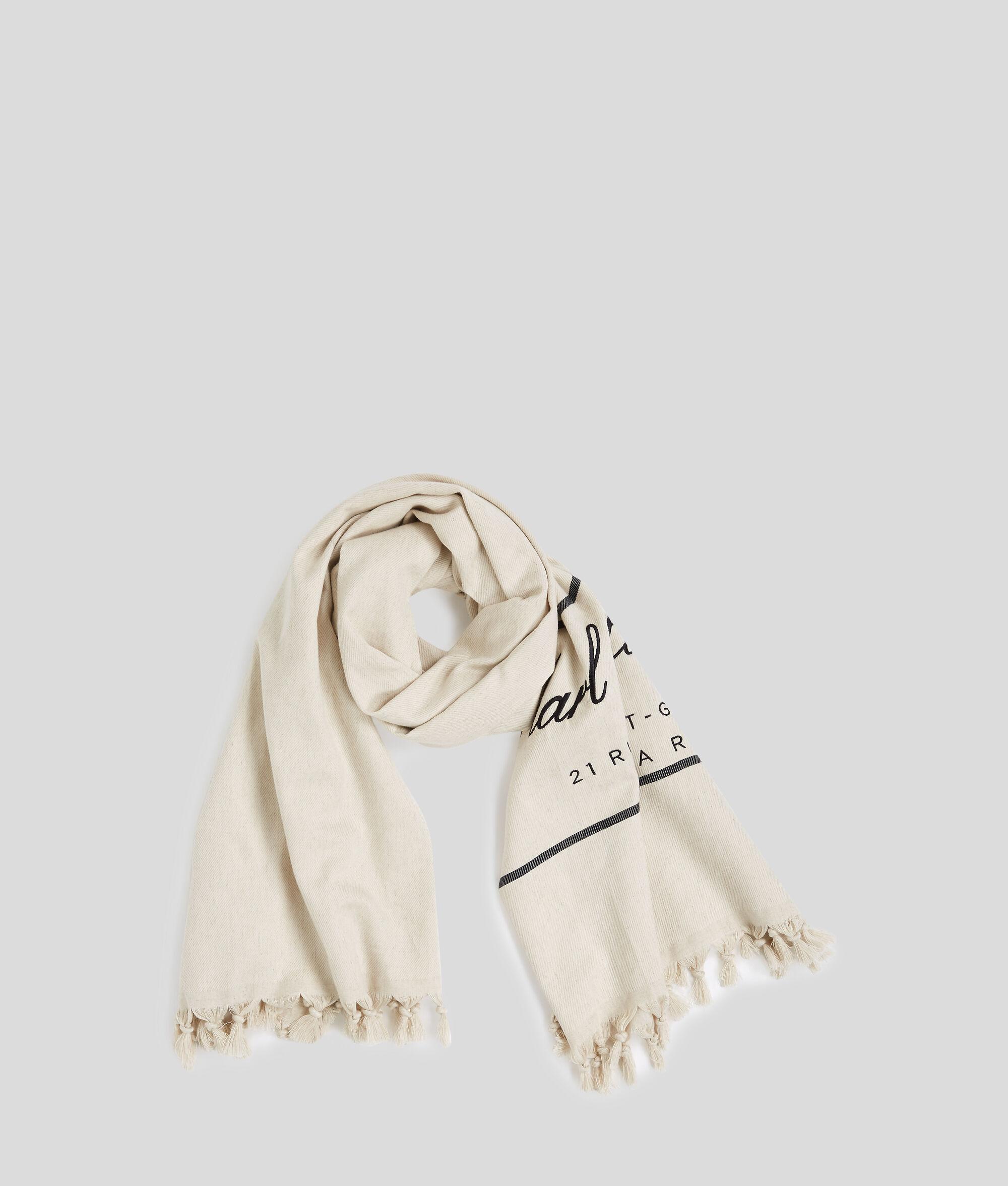 HOTEL KARL LINEN BLEND BEACH TOWEL Product Image