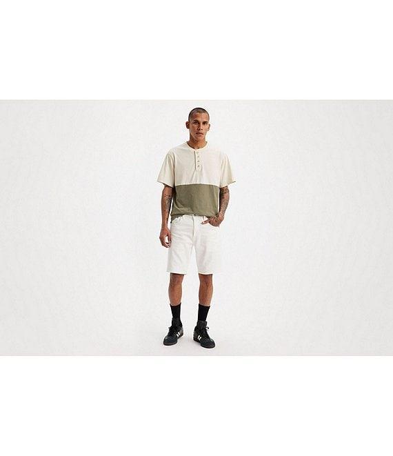 Levi's® 412 9#double; Inseam Slim Fit Denim Shorts Product Image