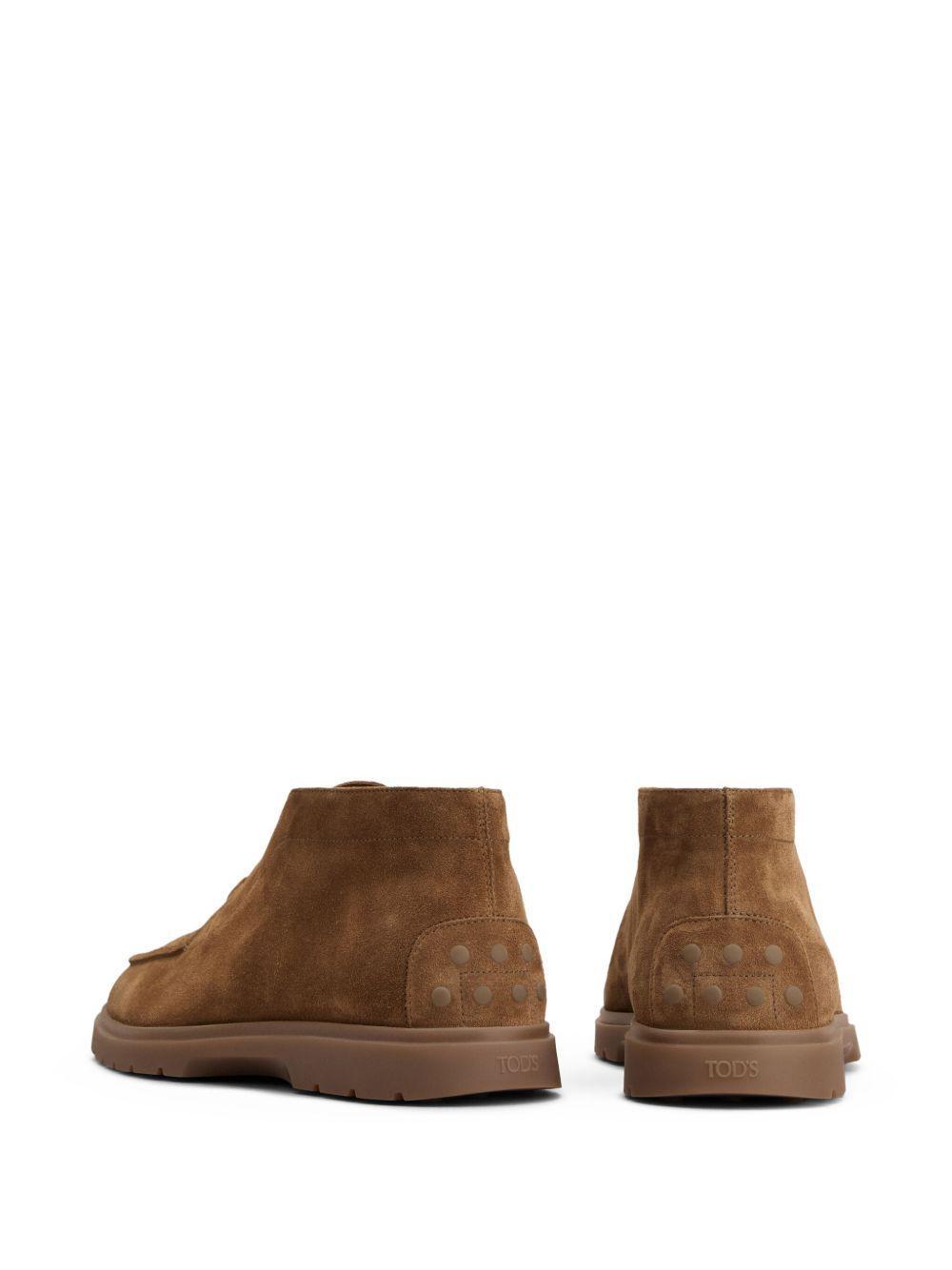 leather desert boots Product Image