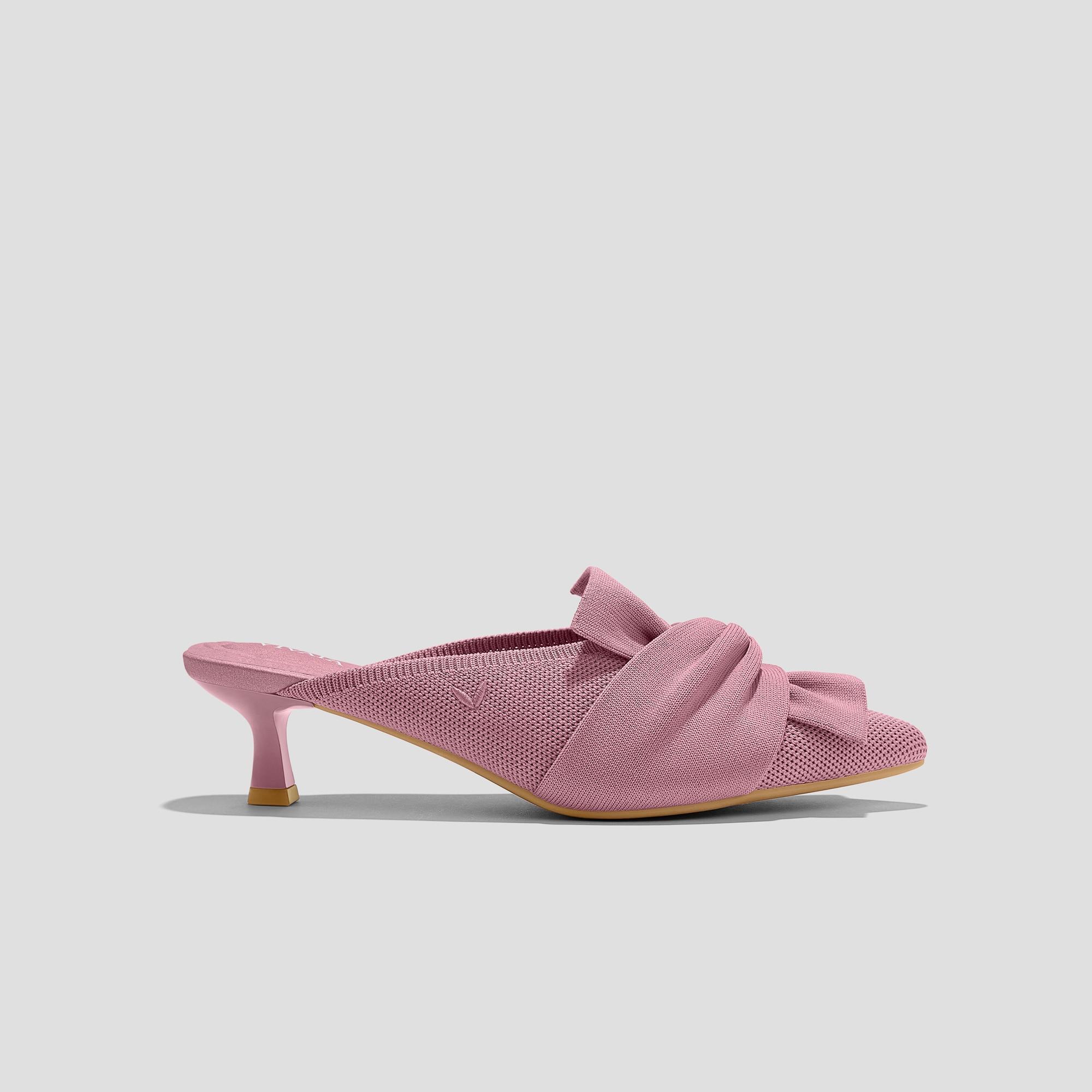 Pointed-Toe Bow Sandals (Samira) Product Image