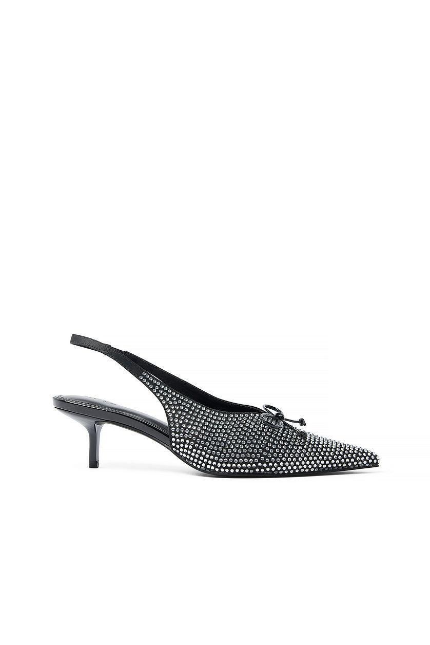 Bow Detail Slingback Pumps Product Image