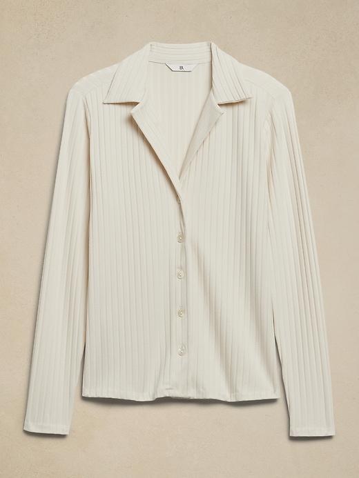 Ribbed Resort Shirt Product Image