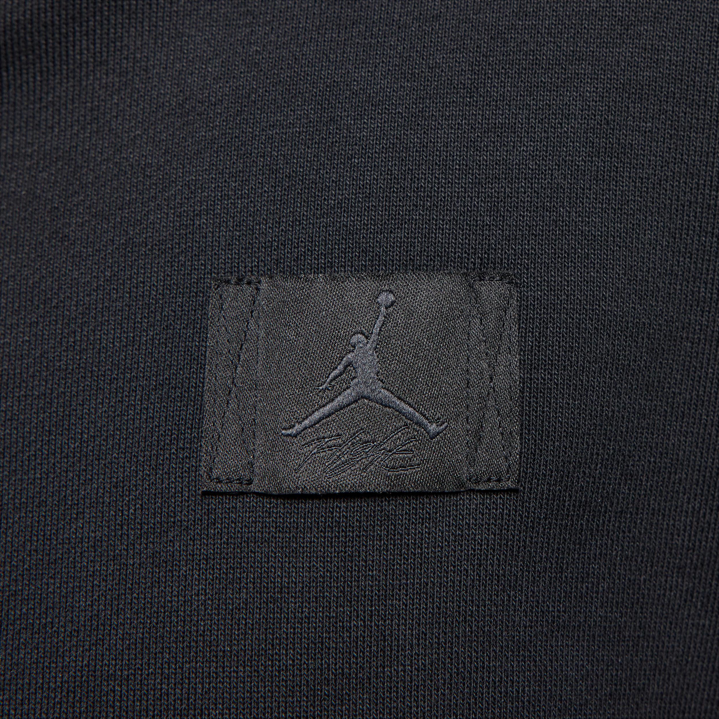 Women's Jordan Flight Fleece Cropped Satin-Lined Hoodie Product Image