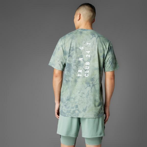 adidas Power Graphic Tee Wonder Silver L Mens Product Image