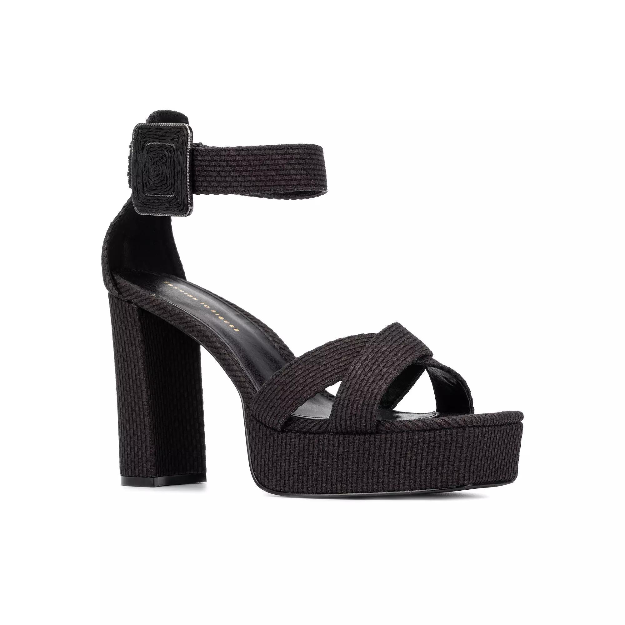 Fashion to Figure Layla Womens Wide Width Dress Sandals Product Image