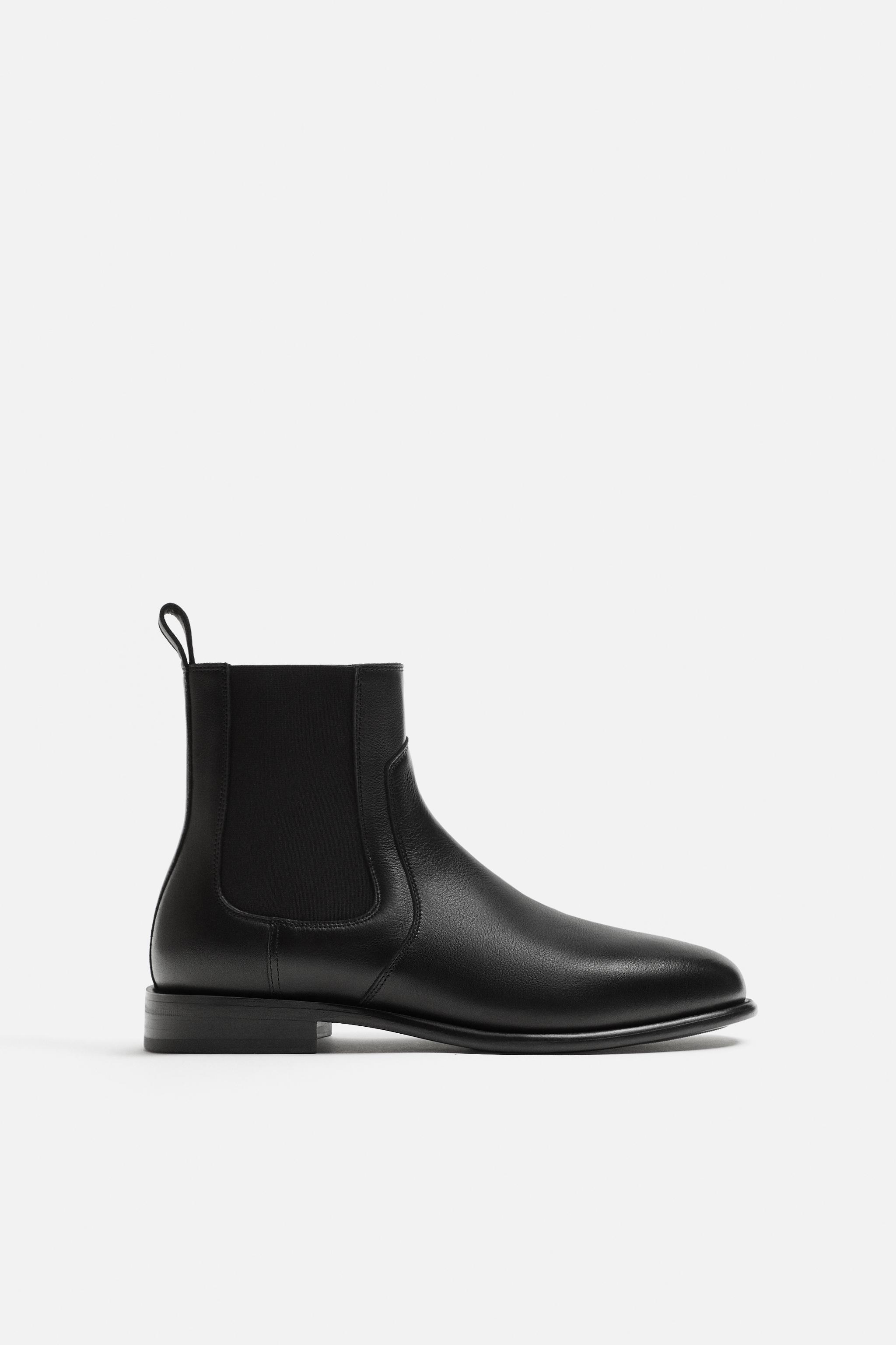 LEATHER CHELSEA BOOTS Product Image