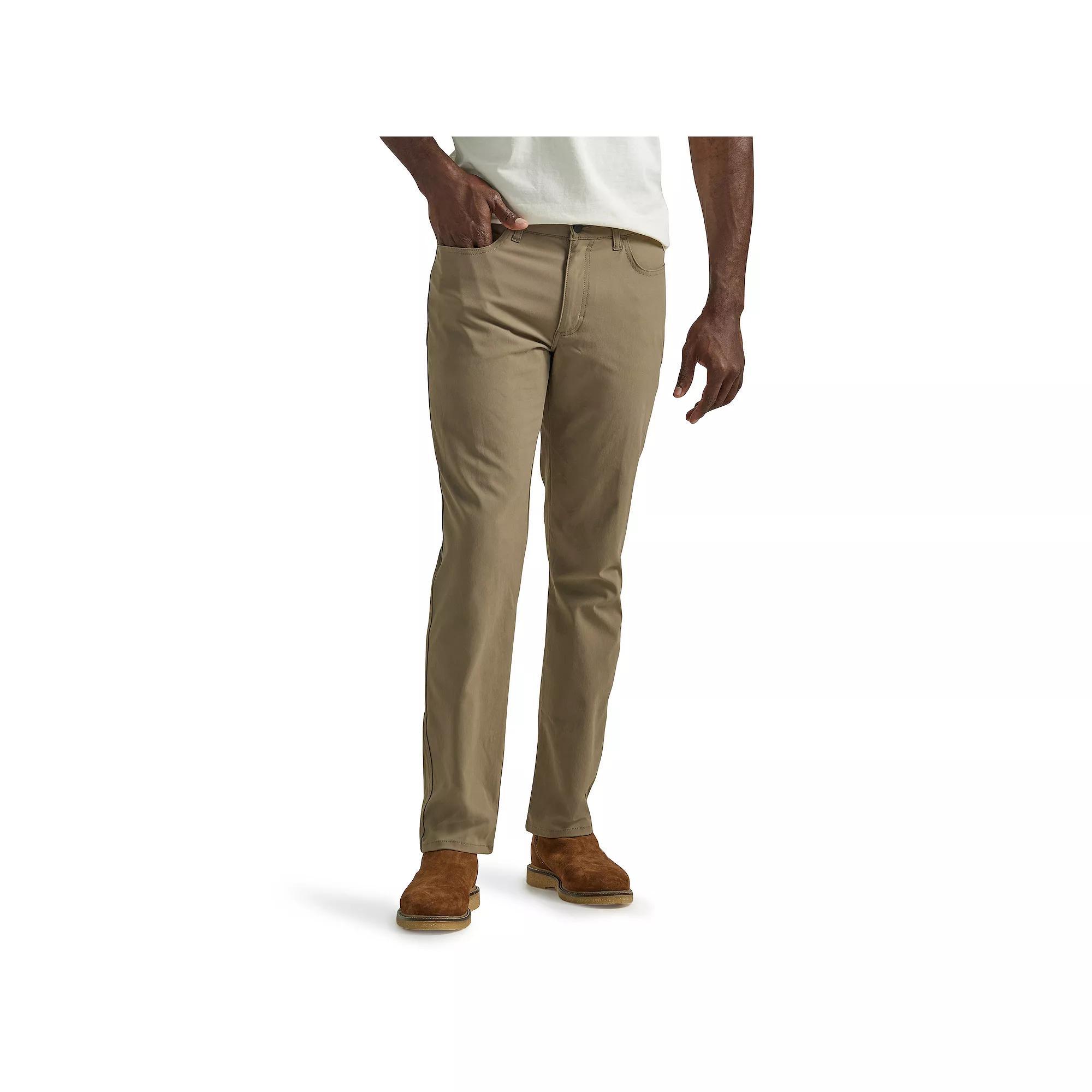 Men's Lee® Extreme Motion Regular-Fit Straight Pants, Size: 32X34, Coventry Product Image