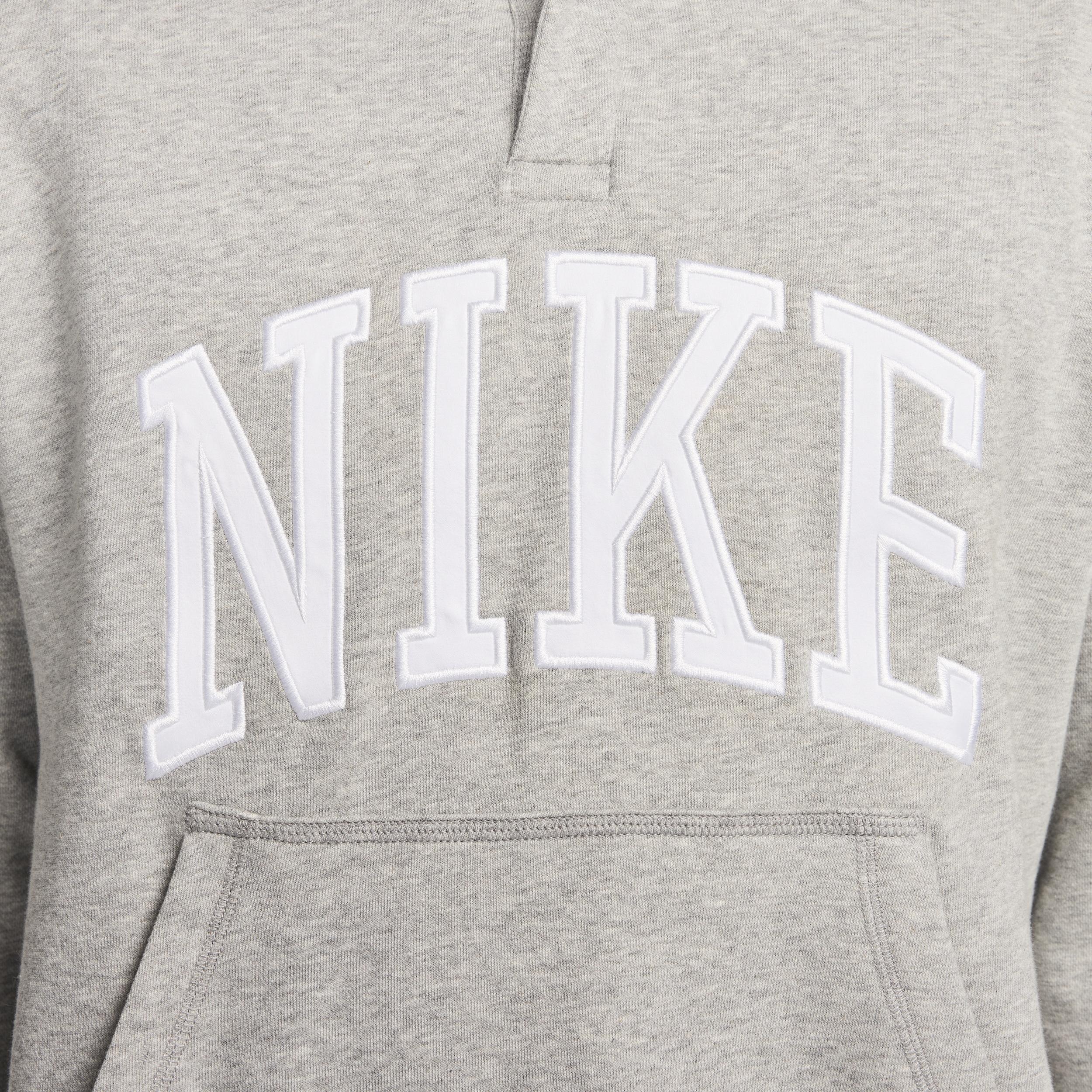 Mens Nike Club Fleece Long-Sleeve Fleece Polo Shirt Product Image