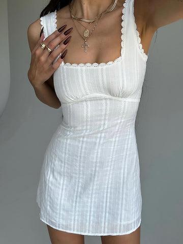 Dasha Mini Dress White Product Image