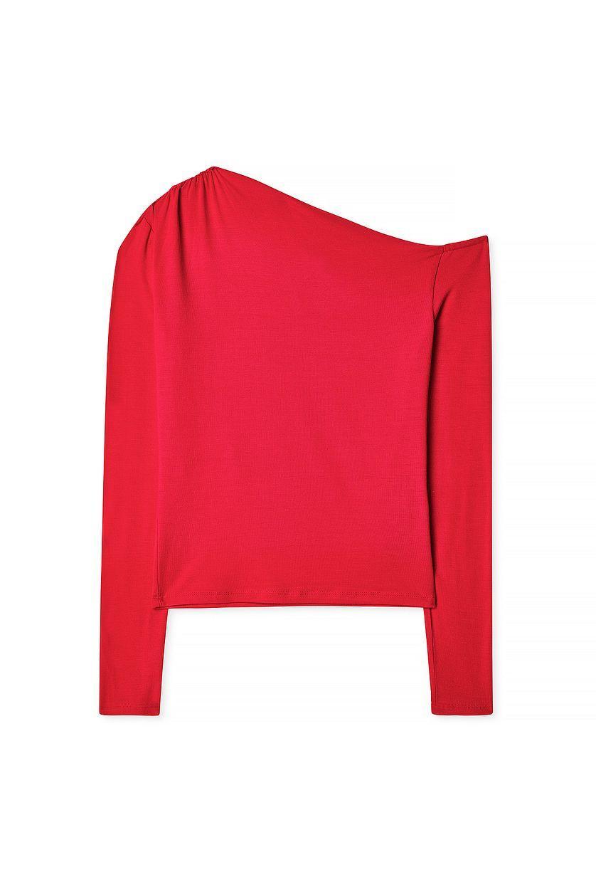 Off Shoulder Jersey Top Product Image
