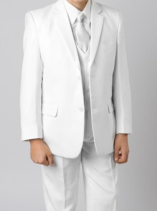 Ramses Collection - Double Breasted 2 Piece Suit Regular Fit in White Product Image