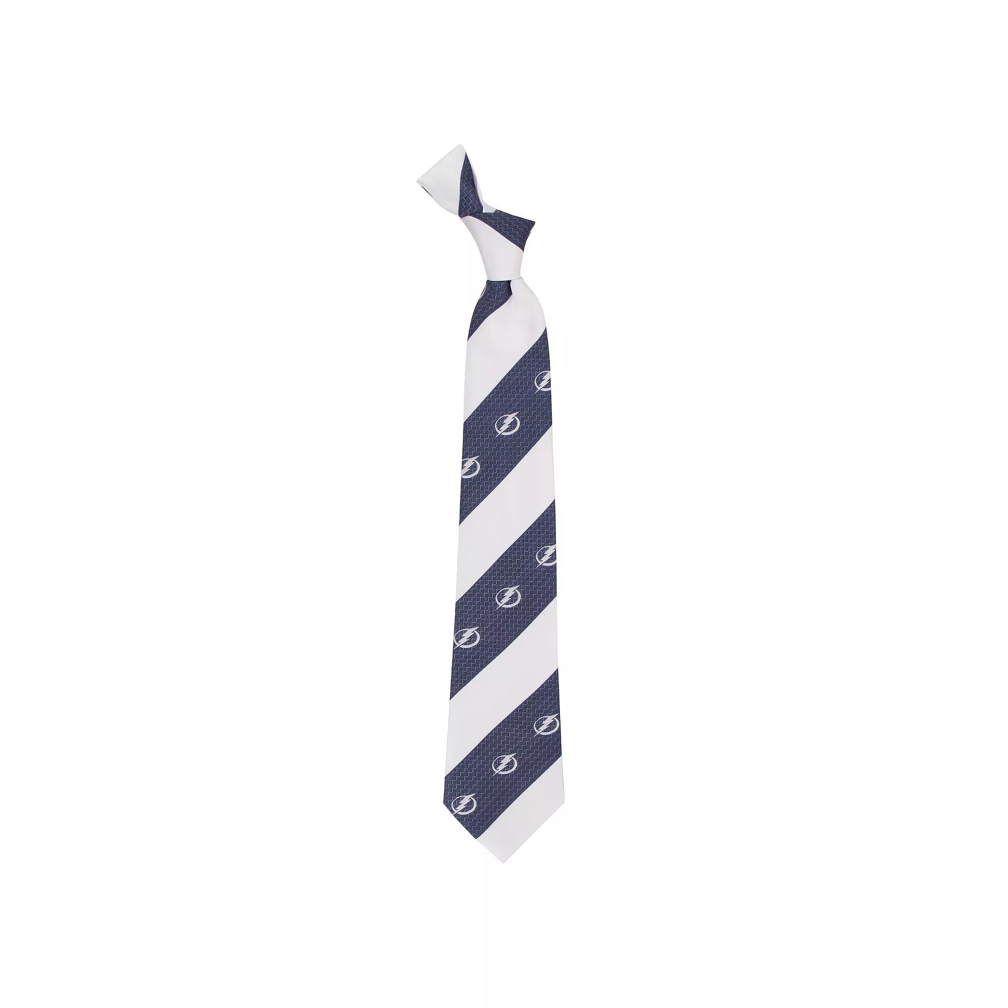 Men's Tampa Bay Lightning Striped Tie, Lgh Team Product Image