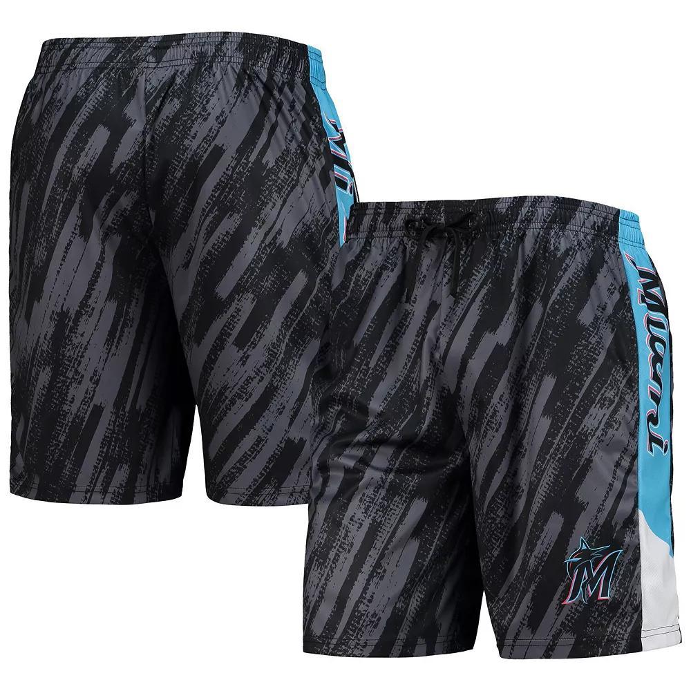 Men's FOCO Black Miami Marlins Static Shorts, Size: 2XL Product Image