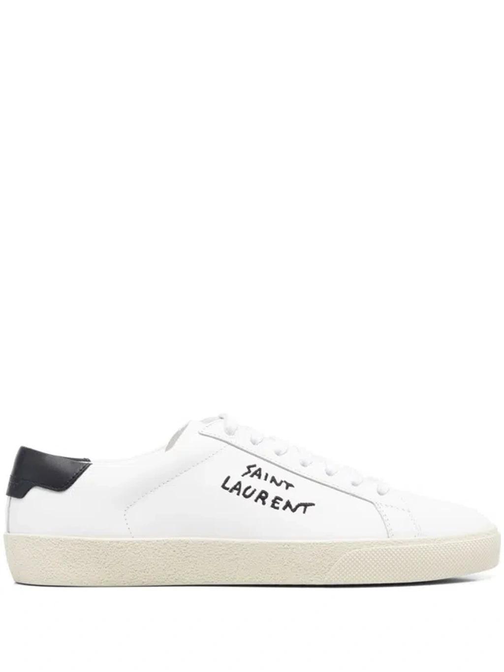 embroidered-logo sneakers Product Image